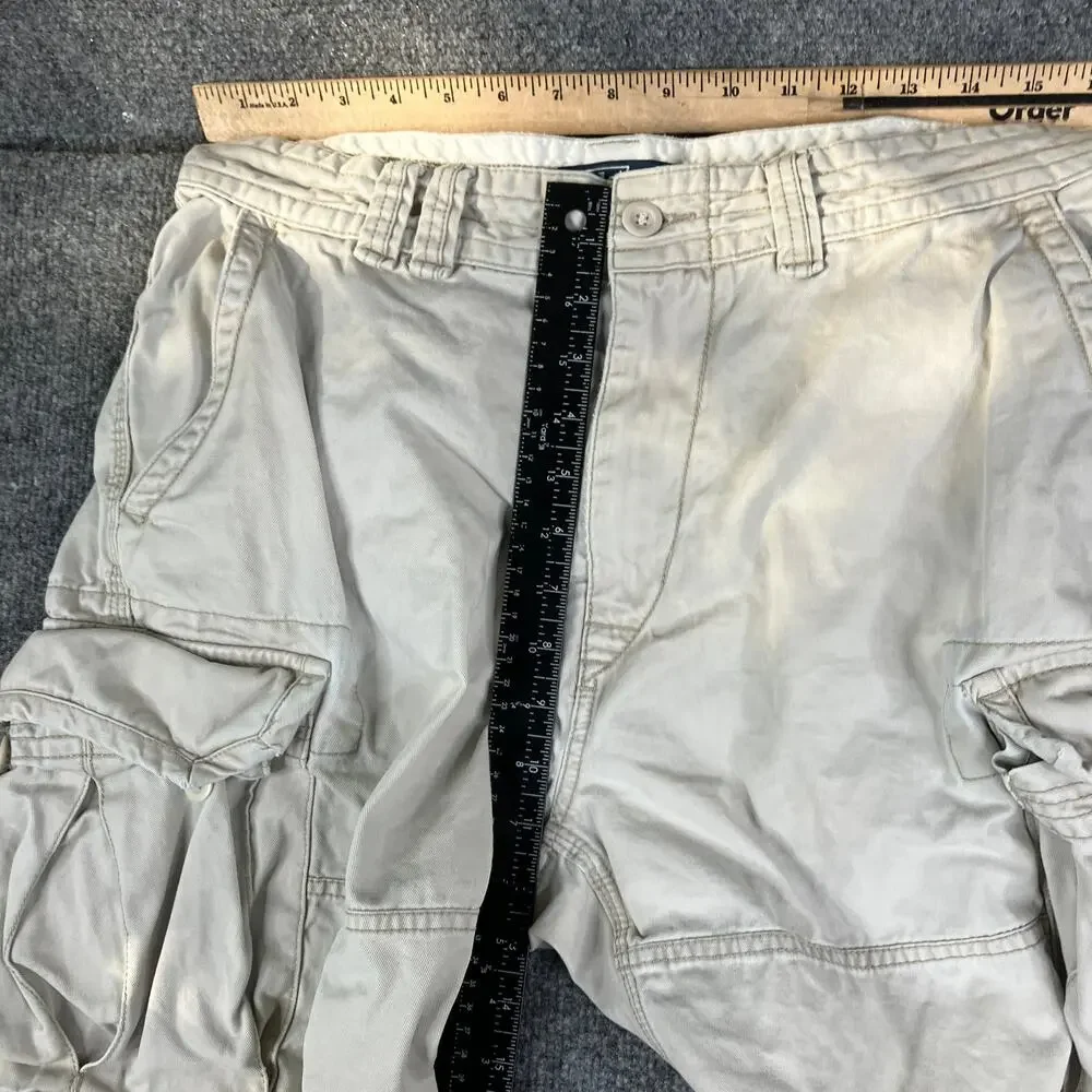Polo Ralph Lauren Shorts 33 Mens‎ Beige Cargo Utility Outdoor Casual Workwear